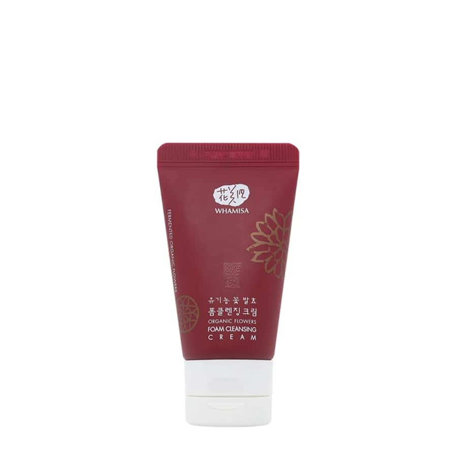 Whamisa Hautreinigung Organic Flowers Foam Cleansing Cream 