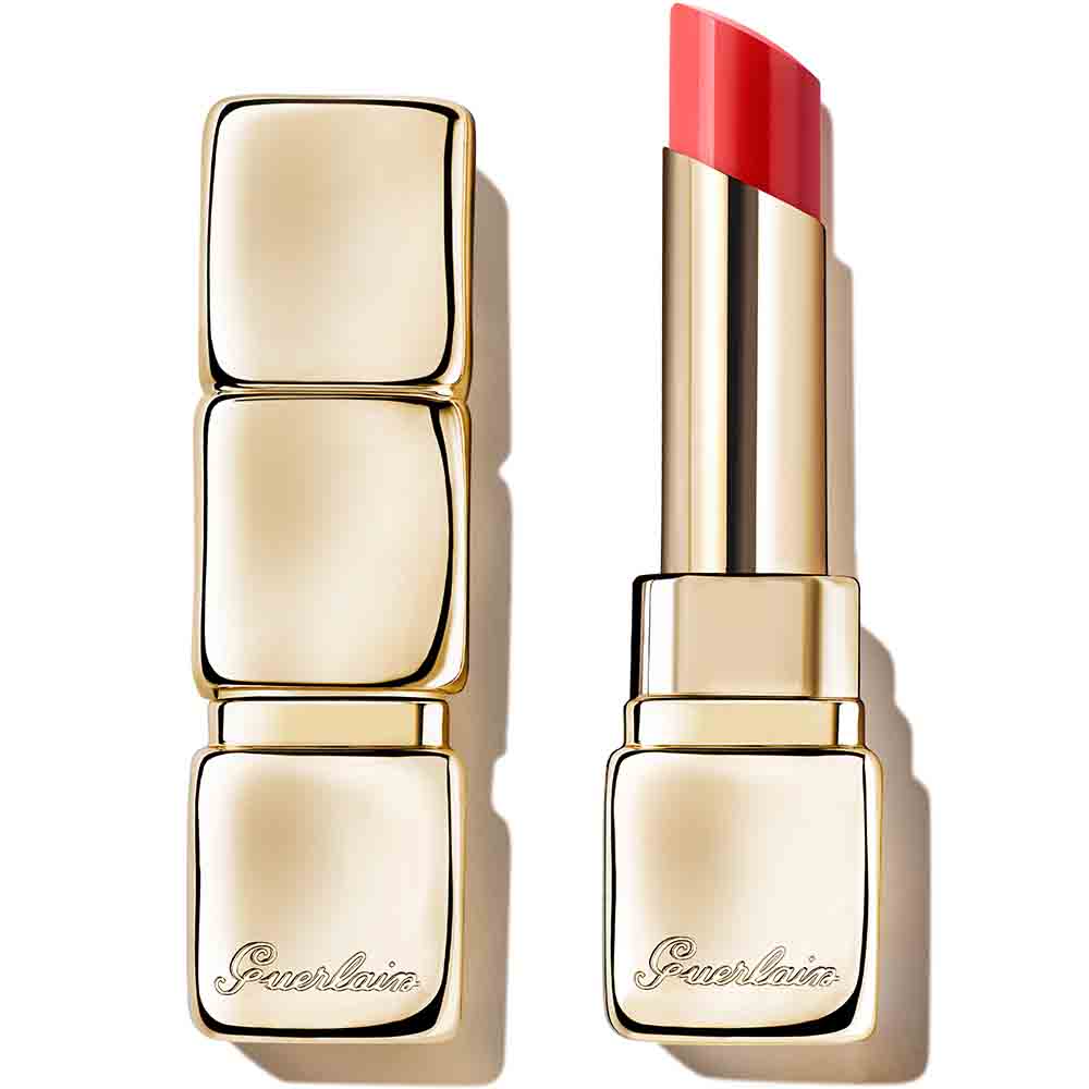 Guerlain Lippen Kisskiss Bee Glow Balm 3 g Poppy Glow