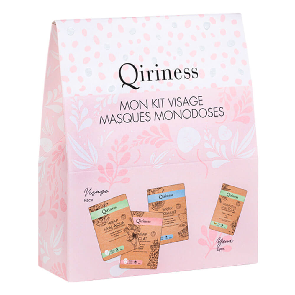 QIRINESS Sets & Geschenke My Monodose Face Mask Kit - Masken-Set 4 Artikel im Set