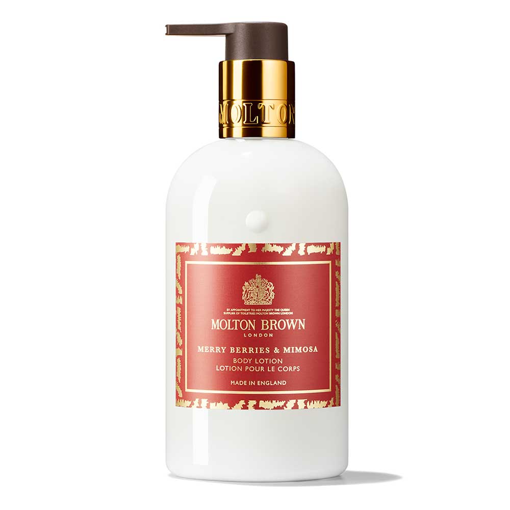 Molton Brown Festliche Limited Editions Merry Berries & Mimosa Body Lotion 