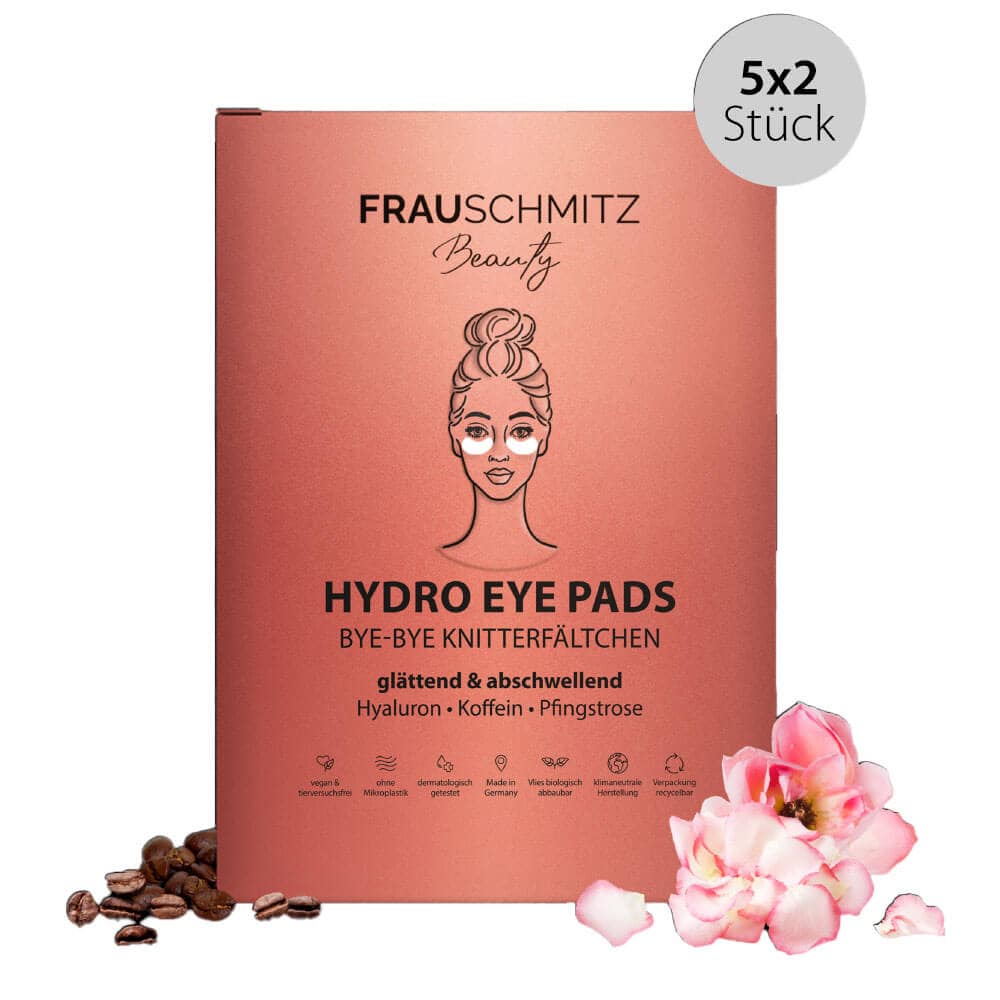 FRAUSCHMITZ Beauty Augen Tuchmaske BYE-BYE KNITTERFÄLTCHEN 1 Stck.