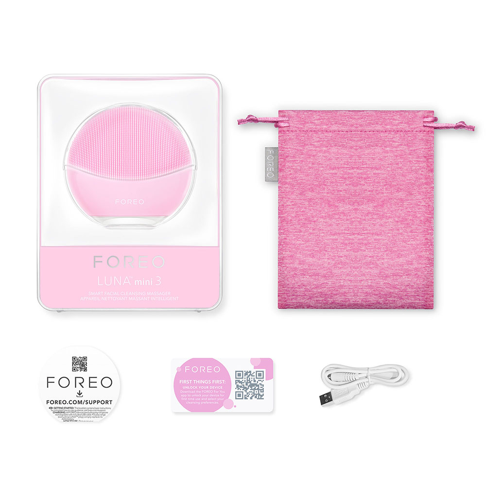 Pink Foreo, Foreo Pieper Gesichtsreinigungsbürste, | Pearl